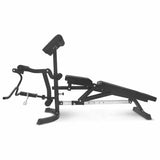 CORTEX BN-11 Exercise FID Bench 85kg Olympic Tri-Grip Weight Plate and Dumbbell Package V572-CSBN-BN11-B