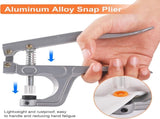 30 Pack Laundry Hooks Hanging Clips Clothes Pins Closet Hanger Organizer Snap Button Kit with V1258-DP02-C-946