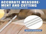Circular Saw Guide Rail, Positioning Calipers for Circular Saw, Stainless Steel Rip Cut Circular Saw V1192-AZ-W-24097