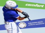 12 Pcs Baseball Belts Softball Belts Bulk for Adult and Youth Adjustable V1258-DP02-C-1374
