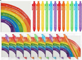 36 Pack Positive Gifts Bulk for Kids Rainbow Inspirational Pens Motivational Notebook with V1259-DP01-A-5644