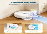 12-Pack Replacement Mop Pads for Narwal Freo, Freo Pro, Freo X Ultra, Z Ultra, Freo Z10 & X10 Pro V1258-DP02-WO-844