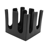 Square 4 Grids Disposable Coffee Cup Dispenser Organizer Plastic Cup and Lid Organizer for V1294-YM0717-3118220187711