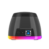 Simplecom SD336 USB 3.0 Docking Station for 2.5" and 3.5" SATA Drive with RGB Lighting V28-SD336