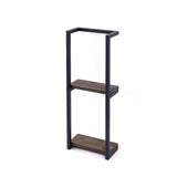 Stylish Bathroom Towel Storage Rack with Wooden Shelves V63-916231
