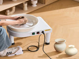Pottery Wheel, 28 cm Ceramic Wheel Forming Machine, 60-300 RPM Speed Foot Pedal, V952-PDSLPJ28CMBSRQ5F9V3