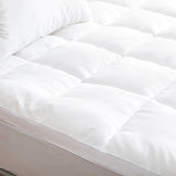 Hypoallergenic, Antibacterial w/ 100% Microfiber filling Mattress Topper - QUEEN V196-MTQ200_K