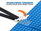 Pool Cover Straps, Solar Cover Reel Strap kit for In-Ground Swimming Pools, Including 8 Straps with V1370-AZ4-00409
