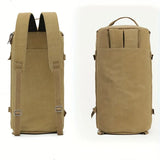 Vintage multifunctional canvas backpack, 20-35L large capacity, transformable & multi-carry, 100% V1232-DYSJB-FB-002