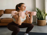Centra Adjustable Dumbbells Set 2-5kg Quick Lock TPU Grip for Home Workout Pink SP1112-PK-AU