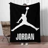 NNEOBA Basketball Star Flannel Blanket - Super Soft, 150x200 cm V728-1005007124100239-3-150CM-X-200CM