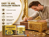Weather Resistant Water Based Gold Paint, Water-Based Paint Outdoor & Indoor, Gold Spray Paint V1107-116-43108-GLD-500G