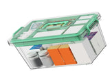 Portable Medicine Box Multilayer Large Capacity Emergency First Aid Kit Box with Handle for Home V1294-YM0901-3117240230611