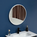 70cm Round Wall Mirror Bathroom Makeup Mirror by Della Francesca V63-833681