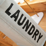 Foldable Laundry Basket Oxford Cloth Easy Install Storage Basket with Mesh Pulleys Light Gray V1294-YM0717-3112220061013