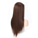 U-Shaped Long Straight Half Wig With Headgear - Linen PRL-7099407550DBT