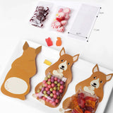 20pcs Kawaii Candy Bag Cute Animal Rabbit Fox Lions Birthday Party Sweets Gift Bags Party Mini V1369-AZ3-W-02322