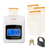 Punch Time, Time Tracker Machine for Employees of Small Business, 6 Punches per Day, Time V952-ZKSDKZTZYJK3YNZNYV3
