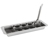 Durable Stainless Steel Ice Making Box, Versatile DIY Tray for Perfectly Shaped Ice Cubes, Easy to V1370-AZ4-13755