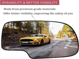 Passenger Right Side Heated Mirror Glass Replacement for Chevy Chevrolet Silverado Avalanche V1189-LC-AMZ-00198