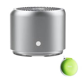 Portable Wireless Mini Bluetooth Speaker Mic Bathroom Shower Speaker Grey V1263-JX-7059-1
