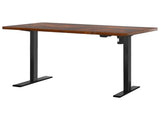 Artiss Standing Desk Motorised Rustic Brown 140CM HASD-114G-BKDF-RBDB-140