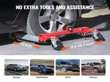 Wheel Dolly, Max Capacity 1500 Lbs Car Dolly, Car Jack Dolly Lifter with 360&deg Rotatable Wheels, V952-ZHSKU00000000000101