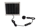 Solar Water Pump Kit 20W Submersible for Fountain Pond Bird Bath Irrigation Adjustable Water Volume V1294-YM0706-3111230186411