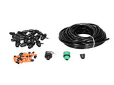 Automatic Watering System Atomizing Mist Sprinkler Nozzles 8/11 Hose Set for Garden Lawn Patio V1294-YM0901-3111210230711