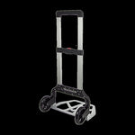 150KG Portable Cart Folding Dolly Push Truck Hand Collapsible Luggage Trolley V63-835541