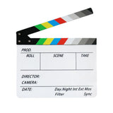 Movie Film Video Clapboard Director'S Cut Action Scene ClapperBoard,Movie Them T8X8 V1369-AZ3-W-21851