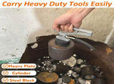 Powerful Neodymium Rare Earth Magnetic Lifer,Heavy Duty Magnet with Adjust Handle for Carrying,1PCS V1192-AZ-W-0773