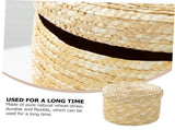 1Pc Handmade Straw Woven Storage Lid Snack Organizer Storage Laundrys Rattan Flower V1370-AZ4-03902