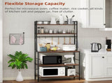 5-Tier Baker's Rack Microwave Stand Storage Shelf 84.5cm V178-66747