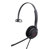 Yealink UH37 Mono USB Wired Headset, UC, USB-C, 35mm Speaker, Busylight, Leather Ear Cushion,HD V1202-V2-IPY-UH37-M-UC-C
