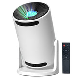LED Starry Projection Lamp Galaxy Nebula Night Light with BT Speaker Remote Control V1263-JX-8004