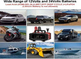 12V 20A/24V 10A Smart Car Battery Charger for Lead Acid LiFePo4 AGM Moto Battery V201-BAZ1220RE8AU