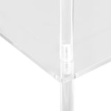 3 Tier Small Acrylic Side Table Clear Small Nightstand Bedside Table for Home Living Room Bedroom V1294-YM0901-3116240026911