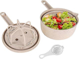 Progressive Salad Spinner with Long Handle, Veg & Fruit Washer V1263-JX-5399