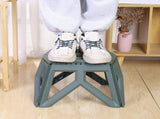 Folding Step Stool Plastic Lightweight Portable Small Kids Step Stool for Outdoor Camping Fishing V1294-YM0901-3116240018811