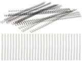 100Pcs Black Loose Leaf Binder Binding Wire for School and Office Use, Back to School Supplies V1192-AZ-W-30632