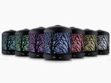 Black Aroma Diffuser 160 ml, Ultrasonic Aromatherapy Humidifier V1188-MS-617-074