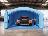 Inflatable Paint Booth, 10 x 6 x 4 m, Inflatable Spray Booth with 950W and 1100W Blowers and Air V952-CQSPQF332013DWJNH001V3