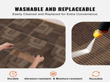 Carpet Tiles Reusable, 24"x 24"Carpet Squares With Padding Attached, Soft Padded Carpet Tiles, Easy V952-KCXFKDT2424YO1I6PV0