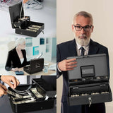 Lockable Metal Money Box Cash, Coin & Security Box Large Cash Box With Lock - New Metal Money Box V1188-MS-227-1189