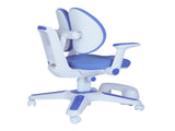 Ergonomic Children Kids Study Chair Set of 4 Height Adjustable - Blue V563-68303_4X