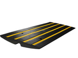 Curb Ramp, 6.5 cm Rise Rubber Driveway Ramps, Heavy Duty 15 tons Weight Capacity Threshold Ramp, V952-ZXDBLYPDGB148U6S1V0