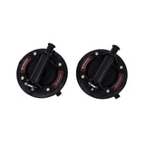 2x20cm 500kg Vacuum Suction Cup Glass Lifter Granite Sucker Pump Lift Heavy Duty V63-930001