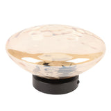 Modern Minimalist Wall Sconce 3000K Warm Light Glass Iron Corrugated Projection Round Indoor Wall V1294-YM0901-3119250033011