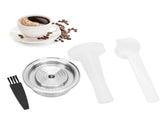 Coffee Capsule Stainless Steel Reusable Refillable Coffee Filter Kit for Nespresso Vertuo Plus V1294-YM0901-3118200223111